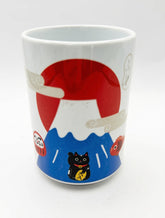 Fuji Mountain Series 富士山系列-Tea Cup-Joyful Fuji(日本製)