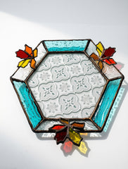 Red Leaf Pentagonal Small Plate（需預訂）